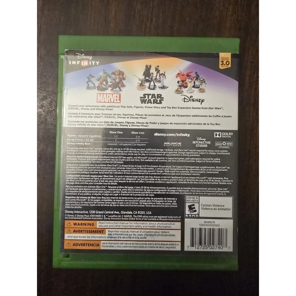 Disney Infinity 3.0 Edition‎ Microsoft Xbox One TESTED